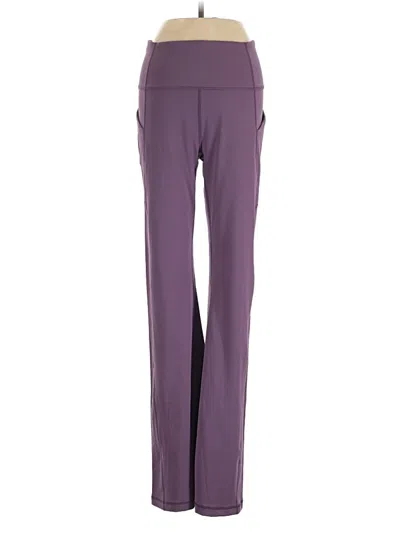 Pre-owned Fabletics Active Pants In Purple