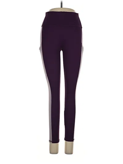 Pre-owned Fabletics Active Pants In Purple