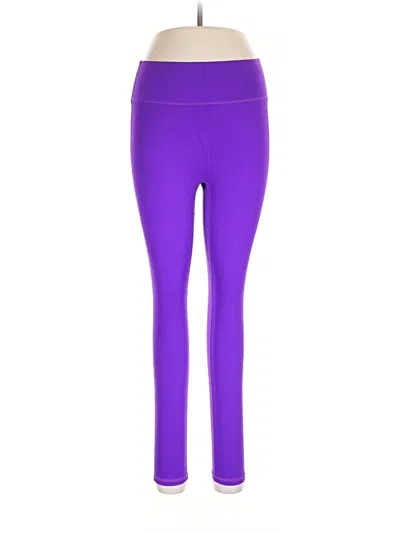 Pre-owned Fabletics Active Pants In Purple