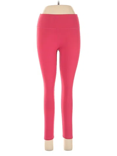 Pre-owned Fabletics Active Pants In Red