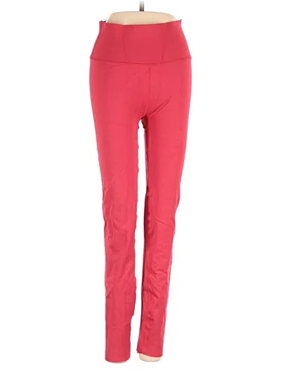 Pre-owned Fabletics Active Pants In Red