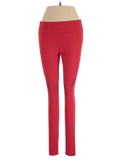 Pre-owned Fabletics Active Pants In Red