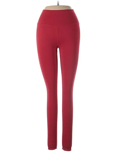 Pre-owned Fabletics Active Pants In Red