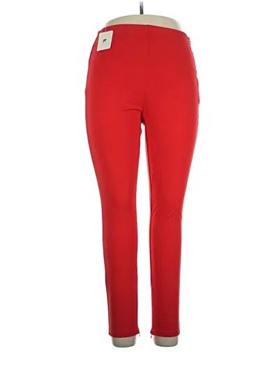 Pre-owned Fabletics Active Pants In Red