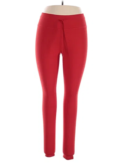 Pre-owned Fabletics Active Pants In Red
