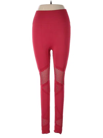 Pre-owned Fabletics Active Pants In Red