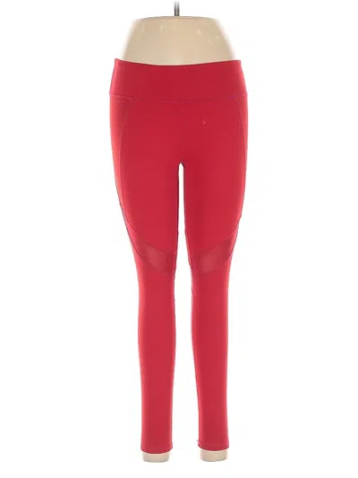 Pre-owned Fabletics Active Pants In Red