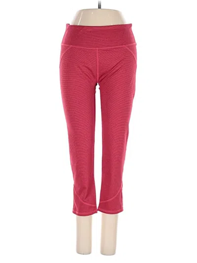 Pre-owned Fabletics Active Pants In Red