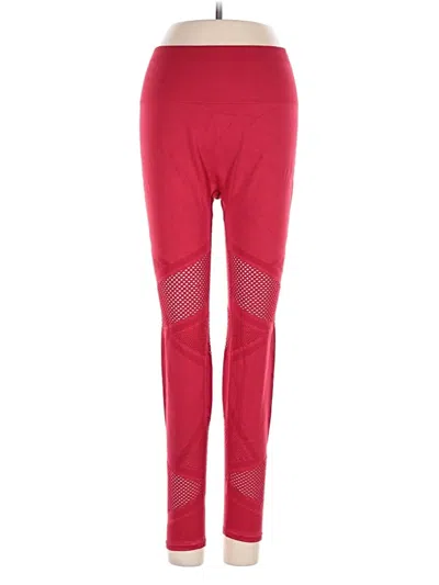 Pre-owned Fabletics Active Pants In Red