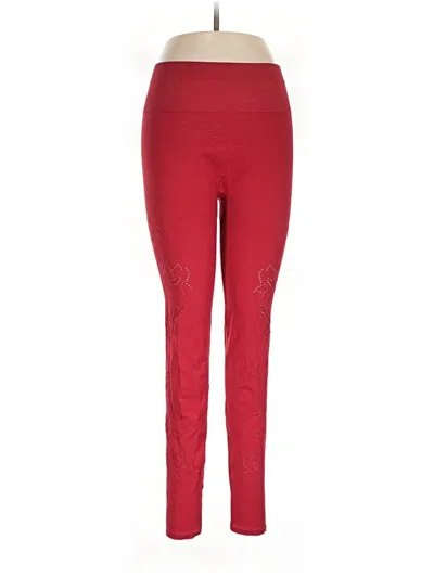 Pre-owned Fabletics Active Pants In Red