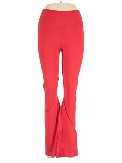 Pre-owned Fabletics Active Pants In Red