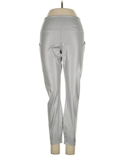 Pre-owned Fabletics Active Pants In Silver