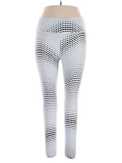 Pre-owned Fabletics Active Pants In Silver