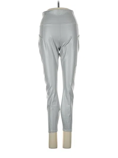 Pre-owned Fabletics Active Pants In Silver