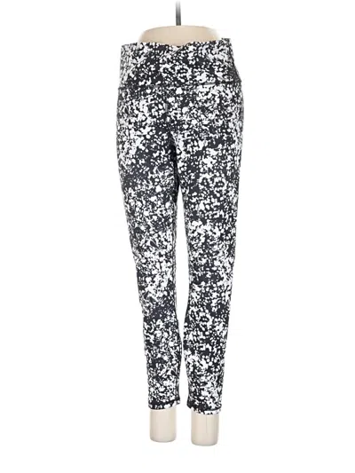 Pre-owned Fabletics Active Pants In Silver
