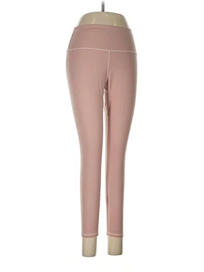 Pre-owned Fabletics Active Pants In Tan