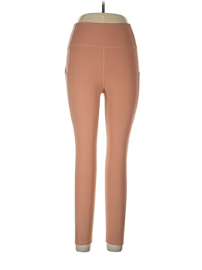 Pre-owned Fabletics Active Pants In Tan