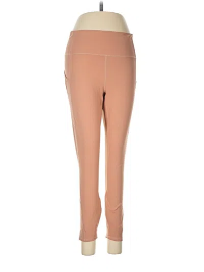 Pre-owned Fabletics Active Pants In Tan