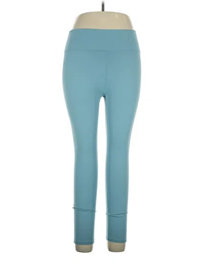 Pre-owned Fabletics Active Pants In Teal