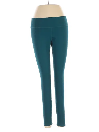 Pre-owned Fabletics Active Pants In Teal