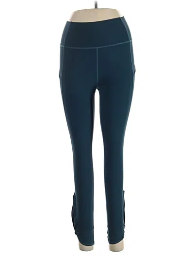 Pre-owned Fabletics Active Pants In Teal