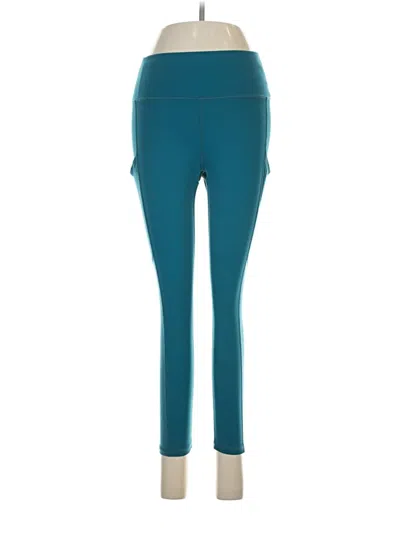 Pre-owned Fabletics Active Pants In Teal