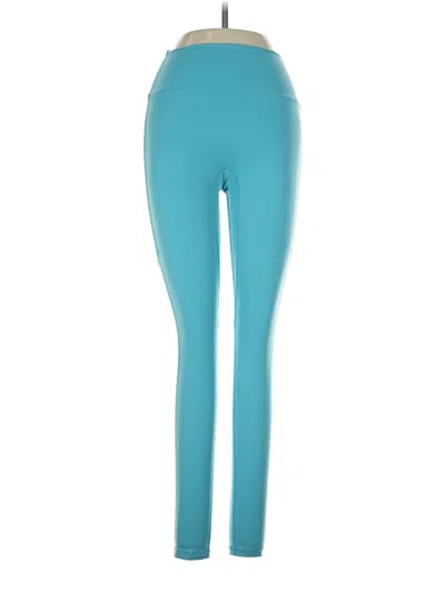 Pre-owned Fabletics Active Pants In Teal