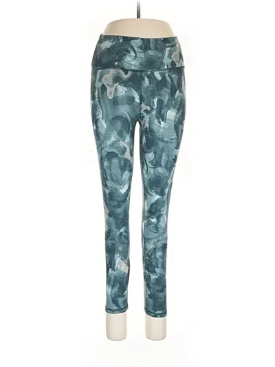 Pre-owned Fabletics Active Pants In Teal