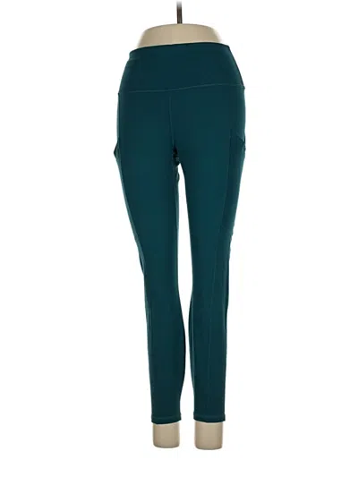 Pre-owned Fabletics Active Pants In Teal