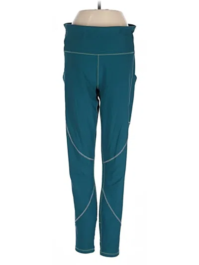 Pre-owned Fabletics Active Pants In Teal