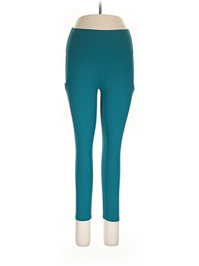 Pre-owned Fabletics Active Pants In Teal