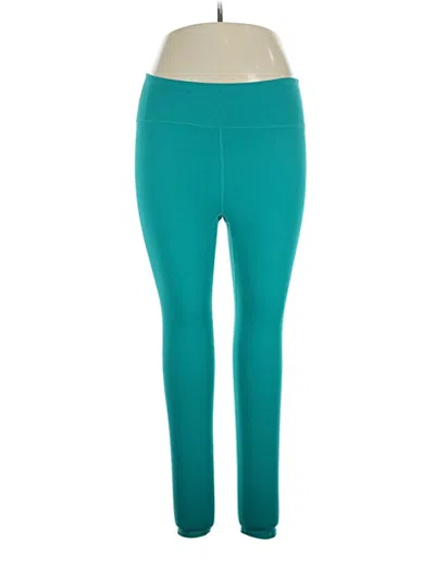 Pre-owned Fabletics Active Pants In Teal