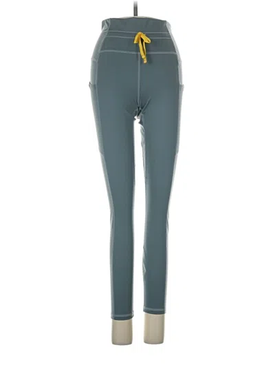 Pre-owned Fabletics Active Pants In Teal