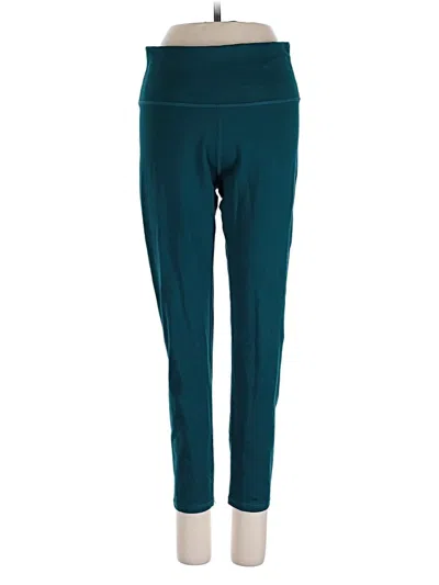 Pre-owned Fabletics Active Pants In Teal