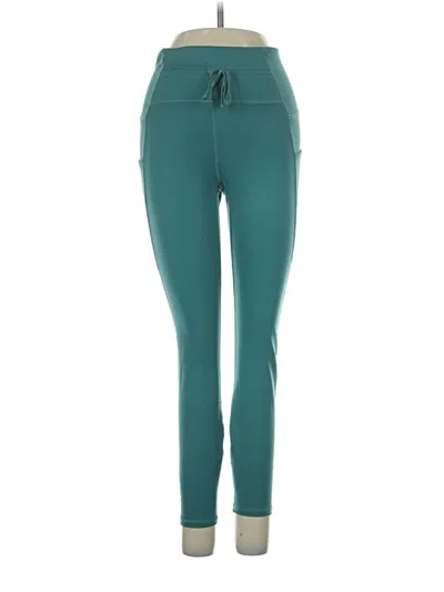 Pre-owned Fabletics Active Pants In Teal