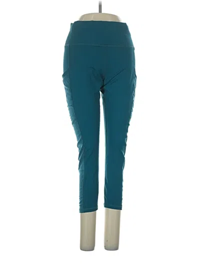 Pre-owned Fabletics Active Pants In Teal