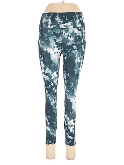 Pre-owned Fabletics Active Pants In Teal
