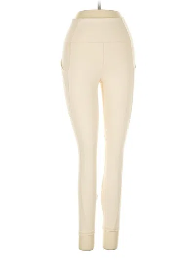 Pre-owned Fabletics Active Pants In White