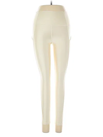 Pre-owned Fabletics Active Pants In White