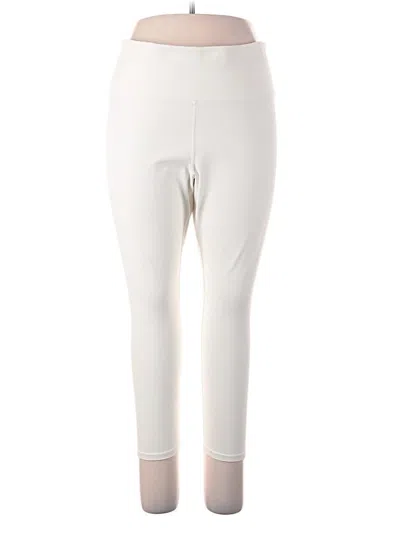 Pre-owned Fabletics Active Pants In White