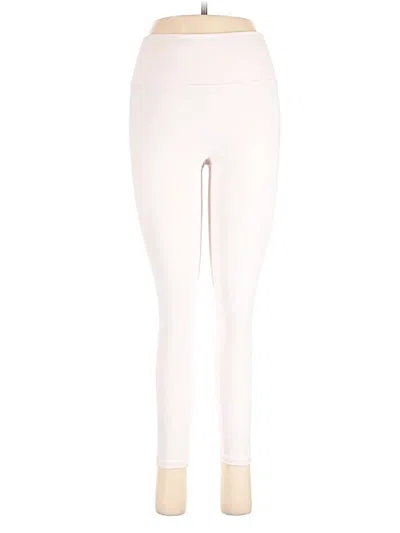 Pre-owned Fabletics Active Pants In White