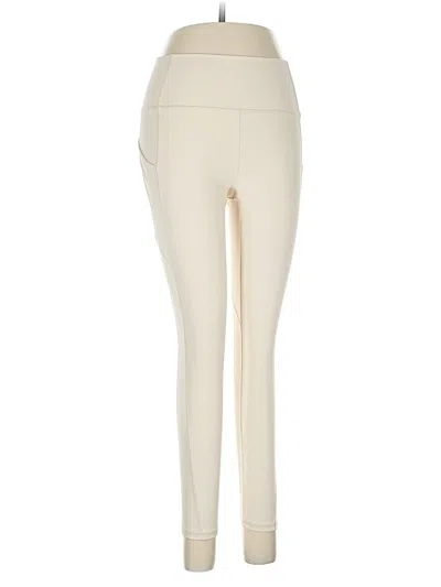 Pre-owned Fabletics Active Pants In White