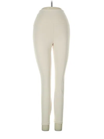 Pre-owned Fabletics Active Pants In White