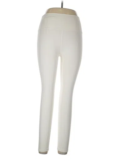 Pre-owned Fabletics Active Pants In White