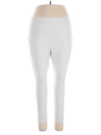 Pre-owned Fabletics Active Pants In White