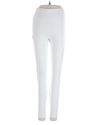 Pre-owned Fabletics Active Pants In White