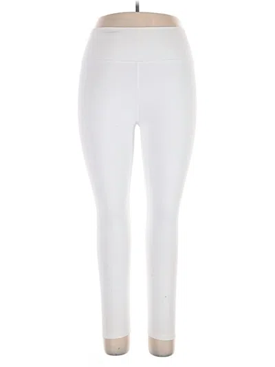 Pre-owned Fabletics Active Pants In White
