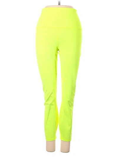 Pre-owned Fabletics Active Pants In Yellow