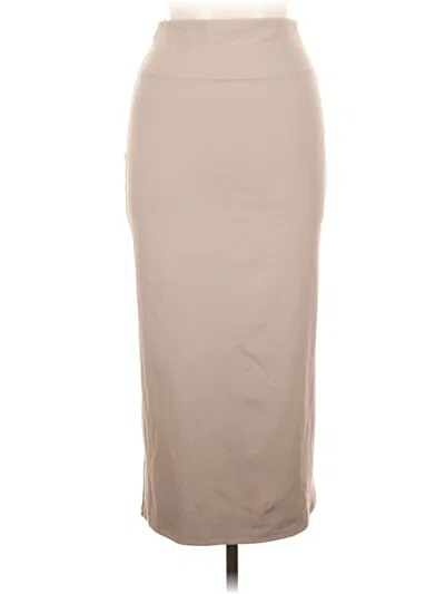 Pre-owned Fabletics Active Skirt In Tan