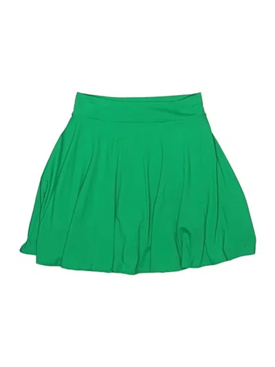 Pre-owned Fabletics Active Skort In Green